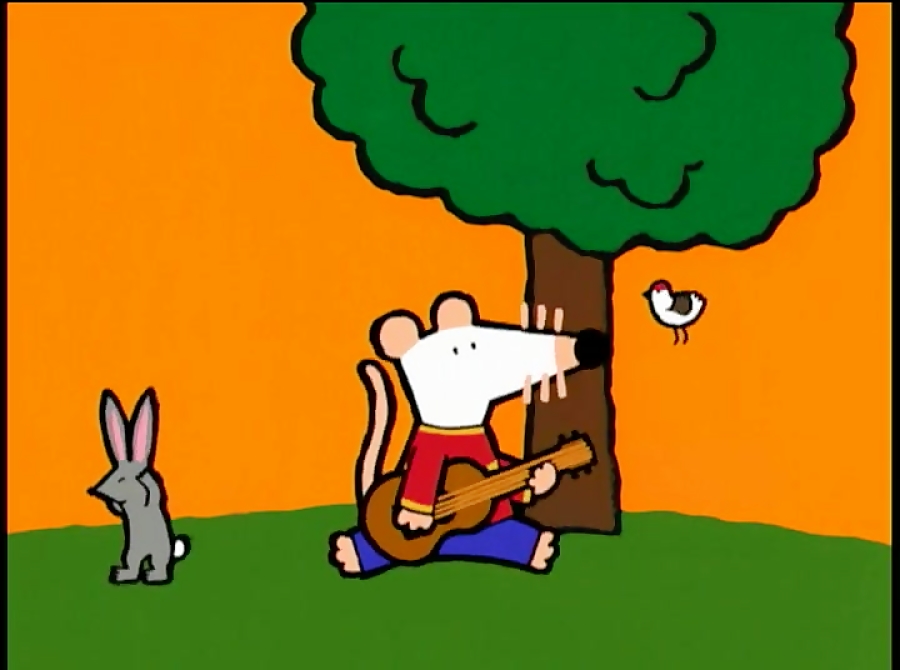 کارتون میسی موشه - آموزش زبان انگلیسی - اپیزود 48 - گیتار